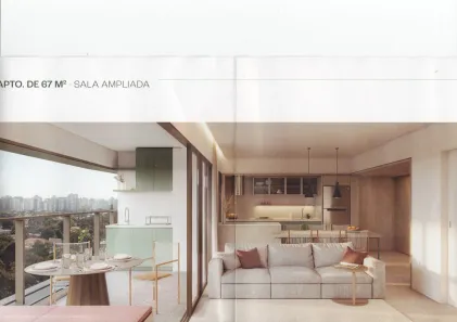 Apartamento com 1 Quarto à venda, 68m² no Pinheiros, São Paulo