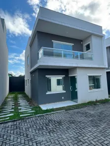 Casa de Condomínio com 4 Quartos para alugar, 140m² no Buraquinho, Lauro de Freitas