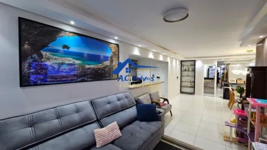 Apartamento com 3 Quartos à venda, 154m² no Guilhermina, Praia Grande