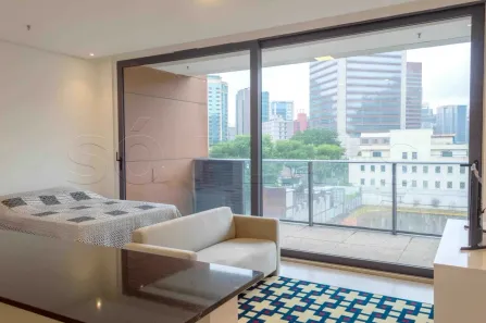 Flat com 1 Quarto para alugar, 35m² no Vila Olímpia, São Paulo