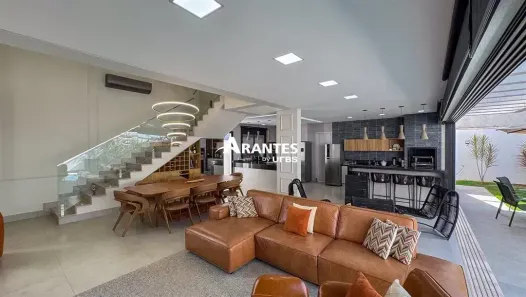 Casa de Condomínio com 4 Quartos à venda, 284m² no Nova Uberlândia, Uberlândia