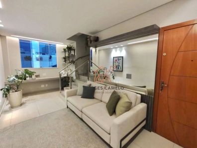 Cobertura com 2 Quartos à venda, 130m² no Castelo, Belo Horizonte