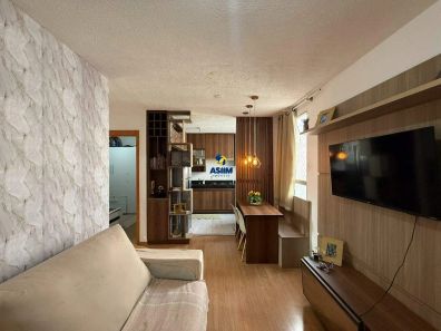 Apartamento com 2 Quartos à venda, 44m² no Bairro Empresarial do Mandu, Contagem