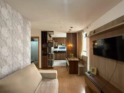 Apartamento com 2 Quartos à venda, 44m² no Bairro Empresarial do Mandu, Contagem