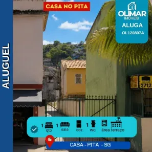 Casa com 1 Quarto para alugar, 60m² no Pita, São Gonçalo