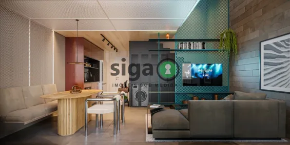 Apartamento com 1 Quarto à venda, 58m² no Cidade Monções, São Paulo