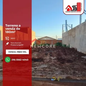 Lote/Terreno à venda, 180m² no Jardim Treviso, Pirassununga