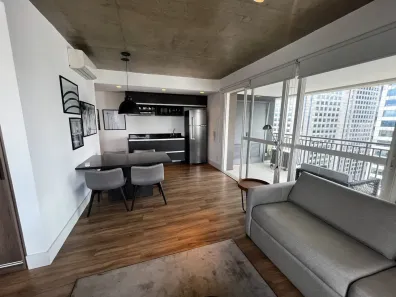 Apartamento com 1 Quarto à venda, 63m² no Cidade Monções, São Paulo