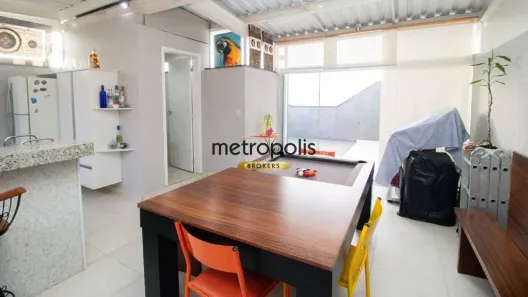 Cobertura com 2 Quartos à venda, 110m² no Vila Valparaíso, Santo André