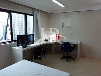 Flat com 1 Quarto para alugar, 30m² no Indianópolis, São Paulo
