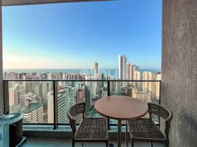 Apartamento com 1 Quarto à venda, 27m² no Meireles, Fortaleza