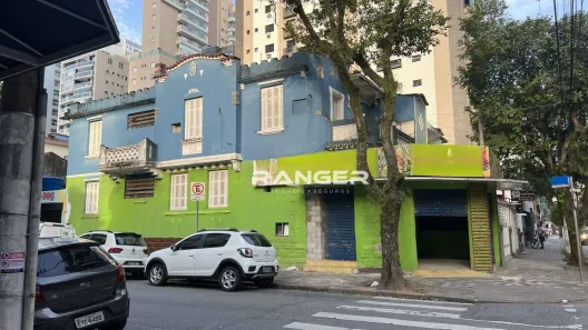 Imóvel Comercial com 2 Quartos para alugar, 160m² no Pompéia, Santos