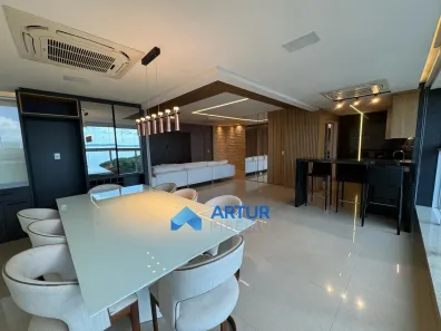 Apartamento com 4 Quartos para alugar, 189m² no Graciosa - Orla 14, Palmas