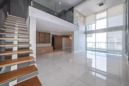 Apartamento com 3 Quartos para alugar, 197m² no Brooklin Paulista, São Paulo