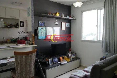 Apartamento com 2 Quartos à venda, 50m² no Cocaia, Guarulhos