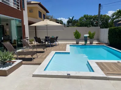 Casa de Condomínio com 6 Quartos à venda, 520m² no Busca Vida (Abrantes), Camaçari