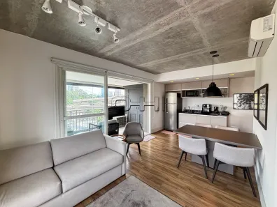 Apartamento com 1 Quarto à venda, 61m² no Cidade Monções, São Paulo