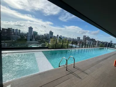 Apartamento com 1 Quarto para alugar, 22m² no Ilha do Leite, Recife