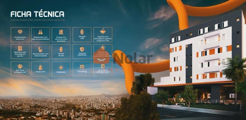 Apartamento com 2 quartos — Dom Cabral, Belo Horizonte