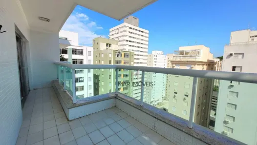 Apartamento com 3 Quartos para alugar, 145m² no Pitangueiras, Guarujá
