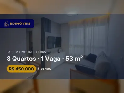 Apartamento com 3 Quartos à venda, 53m² no Jardim Limoeiro, Serra