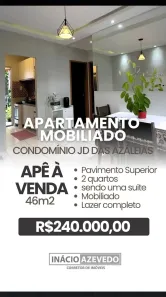 Apartamento com 2 Quartos à venda, 48m² no Parque Verde, Belém