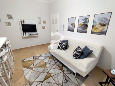Apartamento com 1 Quarto à venda, 50m² no Enseada, Guarujá