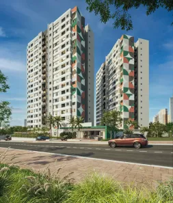 Apartamento com 2 Quartos à venda, 55m² no Vila Rosa, Goiânia