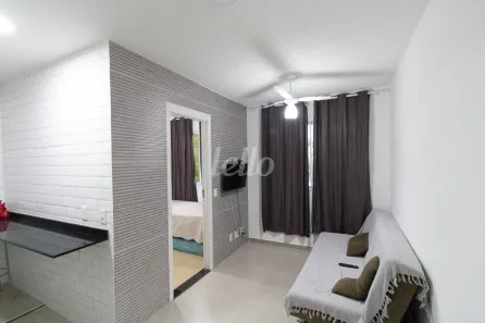 Apartamento com 2 Quartos para alugar, 35m² no Várzea da Barra Funda, São Paulo