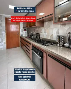 Apartamento com 3 Quartos à venda, 114m² no Jardim Mariana, Cuiabá