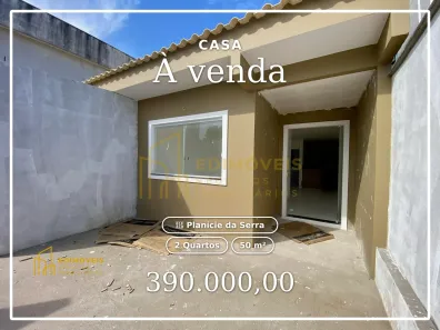 Casa com 2 Quartos à venda, 50m² no Planície da Serra, Serra