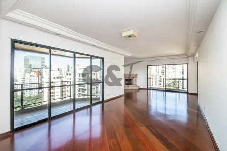 Apartamento com 4 Quartos para alugar, 210m² no Campo Belo, São Paulo