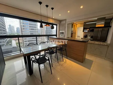 Apartamento com 3 Quartos para alugar, 122m² no Setor Marista, Goiânia