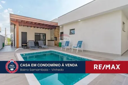 Casa de Condomínio com 3 Quartos à venda, 218m² no Samambaia, Valinhos