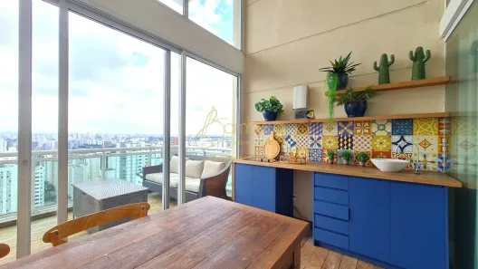 Apartamento com 3 Quartos para alugar, 190m² no Campo Belo, São Paulo