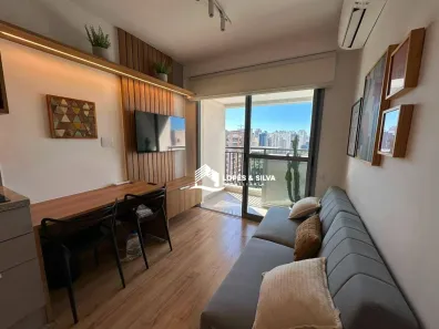 Apartamento com 1 Quarto para alugar, 31m² no Indianópolis, São Paulo