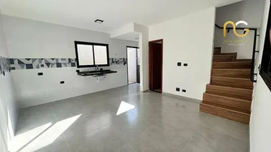 Casa de Condomínio com 2 Quartos à venda, 54m² no Caiçara, Praia Grande