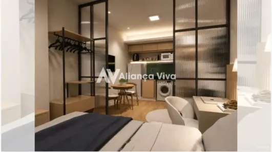Apartamento com 1 Quarto à venda, 33m² no Centro, Rio de Janeiro