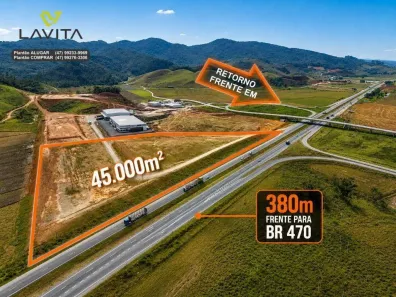 Lote/Terreno para alugar, 45000m² no Margem Esquerda, Ilhota
