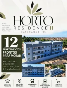 Apartamento com 2 Quartos à venda, 49m² no Horto, Maracanaú