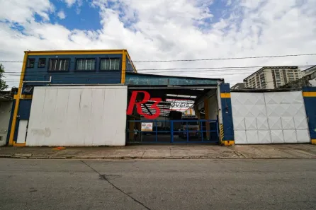 Galpão/Depósito/Armazém para alugar, 1100m² no Macuco, Santos