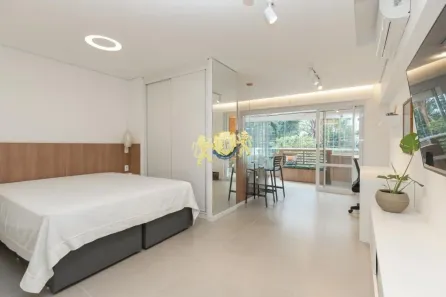 Flat com 1 Quarto à venda, 42m² no Campo Belo, São Paulo