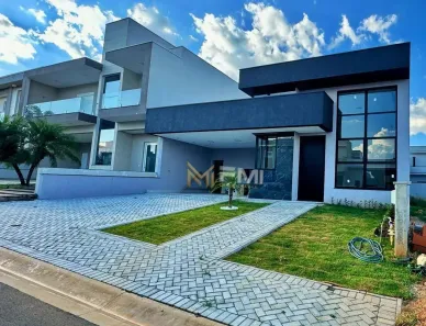 Casa de Condomínio com 3 Quartos à venda, 210m² no Jardim Residencial Dona Lucilla, Indaiatuba