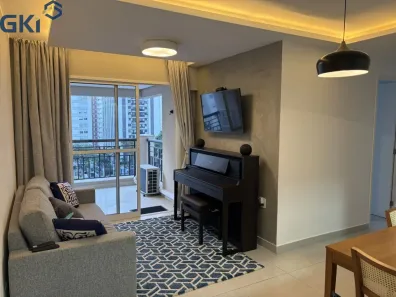 Apartamento com 2 Quartos para alugar, 60m² no Mirandópolis, São Paulo