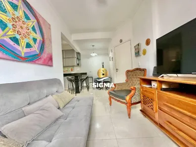 Apartamento com 1 Quarto à venda, 45m² no Jardim Las Palmas, Guarujá