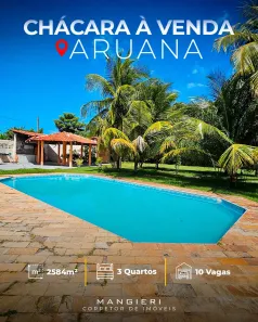 Fazenda/Sítio com 3 Quartos à venda, 2584m² no Robalo, Aracaju