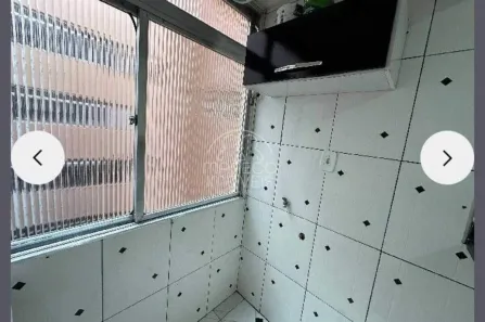 Apartamento com 1 Quarto para alugar, 44m² no Centro, São Vicente