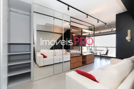 Apartamento com 1 Quarto para venda ou aluguel, 38m² no Campo Belo, São Paulo