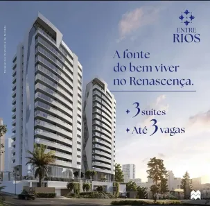 Apartamento com 3 Quartos à venda, 125m² no Renascença, São Luís