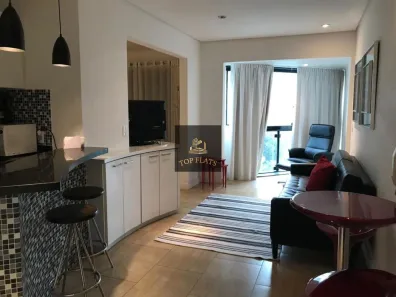 Flat com 1 Quarto para alugar, 35m² no Jardim Paulistano, São Paulo